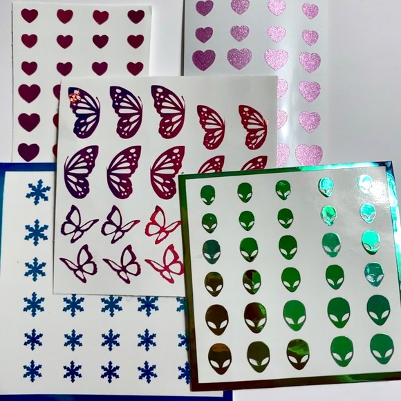 Holo Nail sticker bundle | mixed designs - Picture 2 of 2